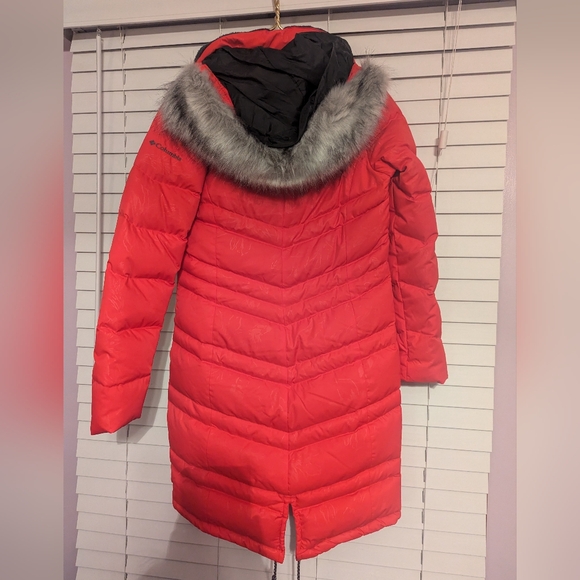 Red Columbia Parka - Picture 3 of 5